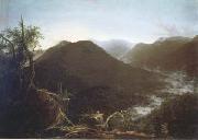 Thomas Cole Sunrise in the Catskill Mountains (mk13) oil